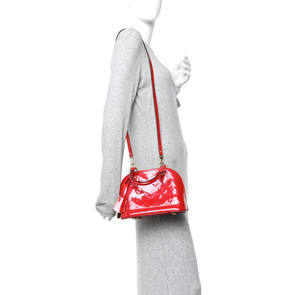 Louis Vuitton Vernis Alma BB Rose Indien 2 of 9