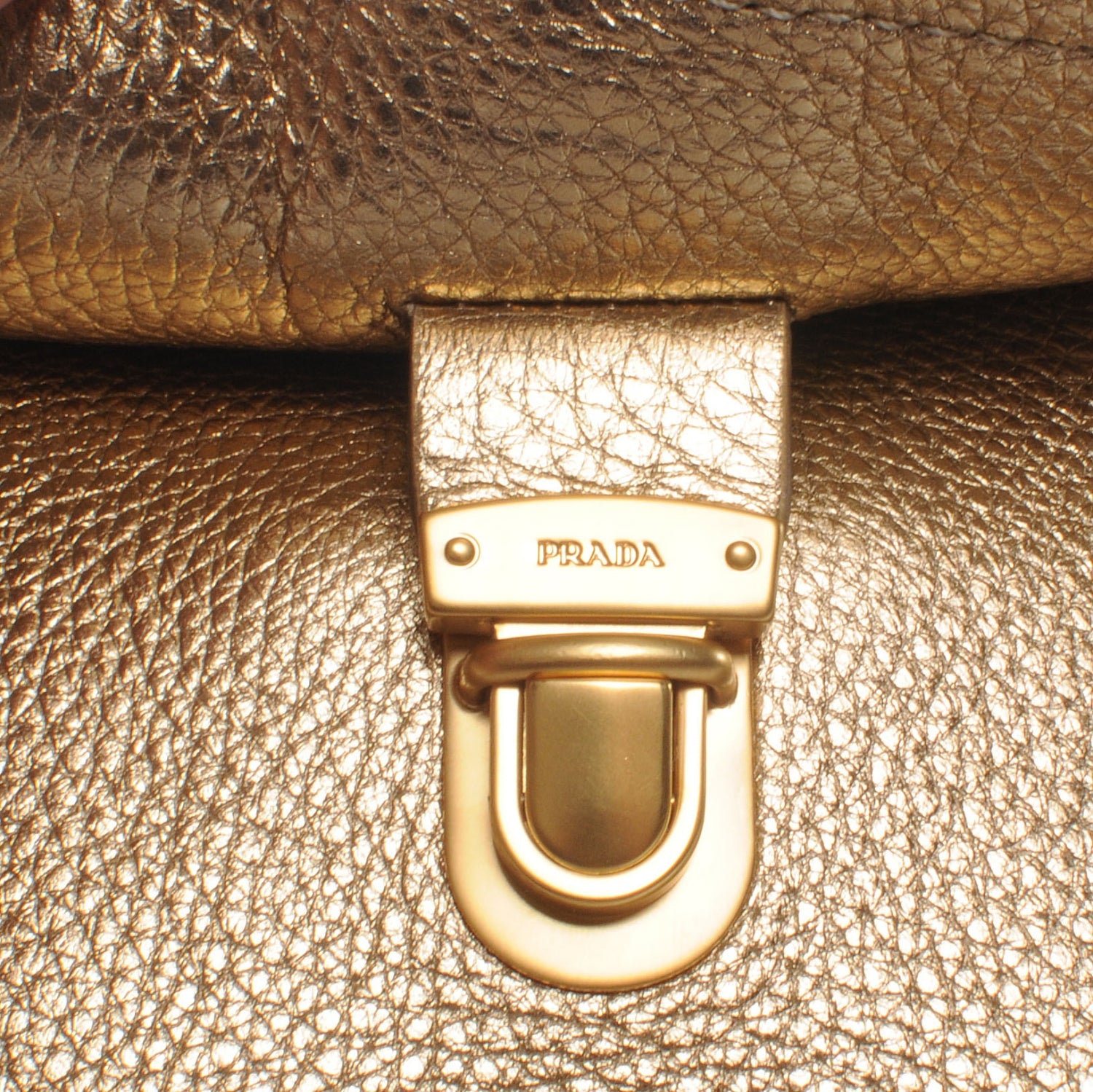 Prada Vitello Daino Crossbody Bag Platino 7 of 9
