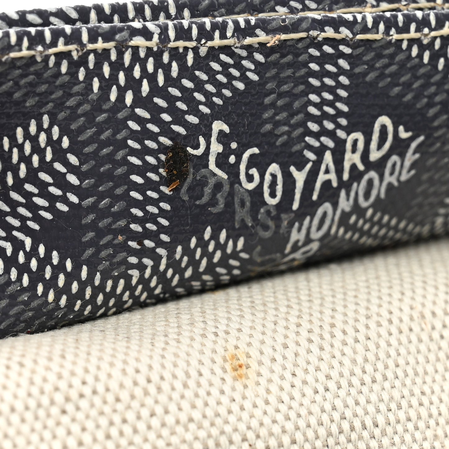 Goyardine Pouch Grey