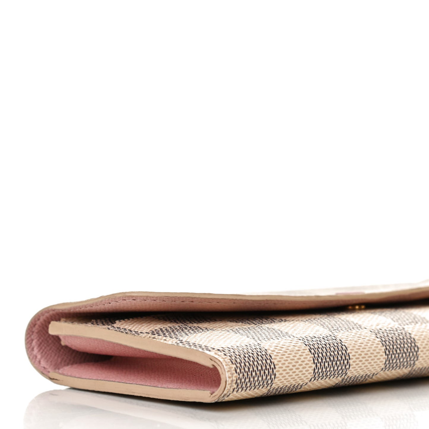 Damier Azur Emilie Wallet Rose Ballerine