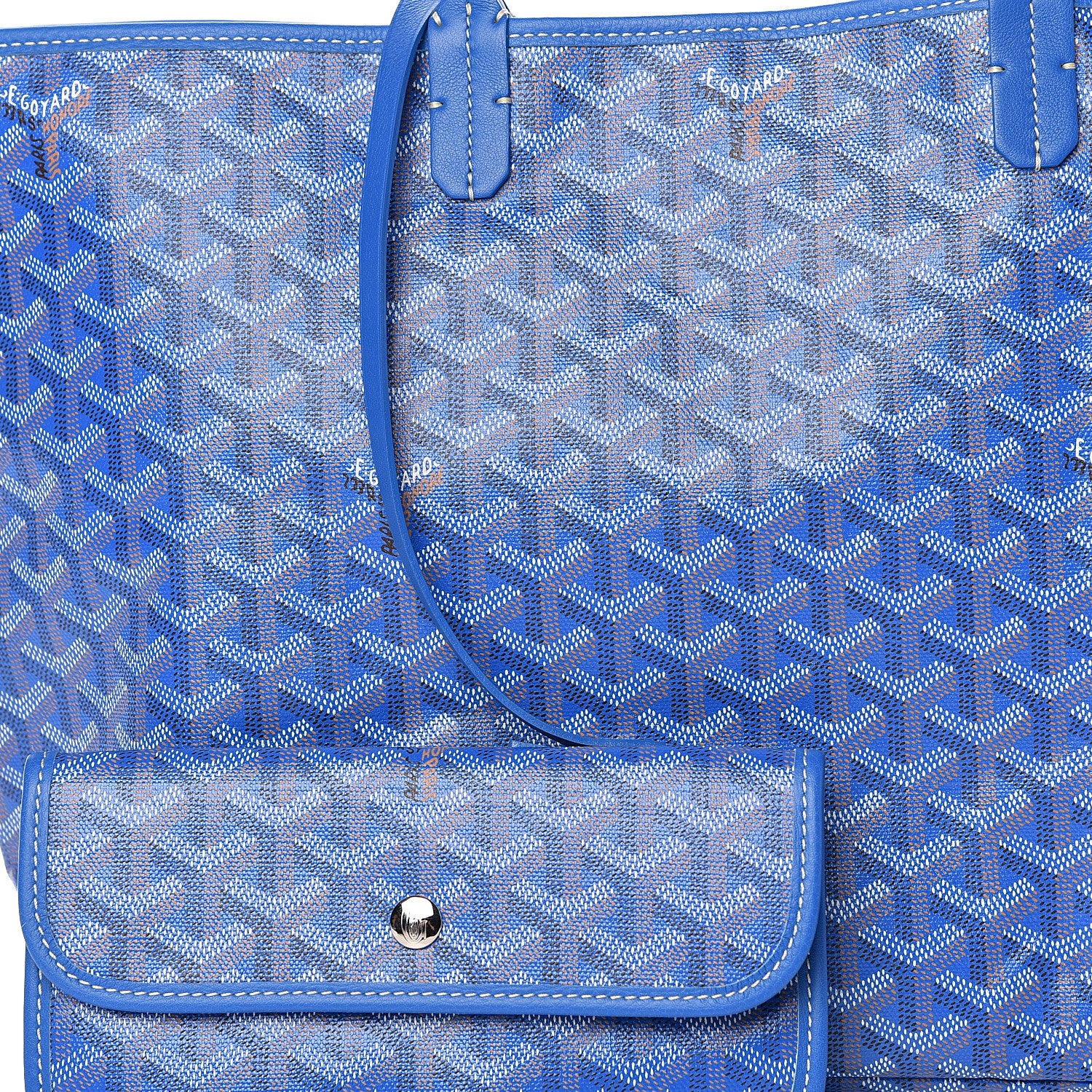 Goyard Goyardine Saint Louis PM Sky Blue 12 of 12