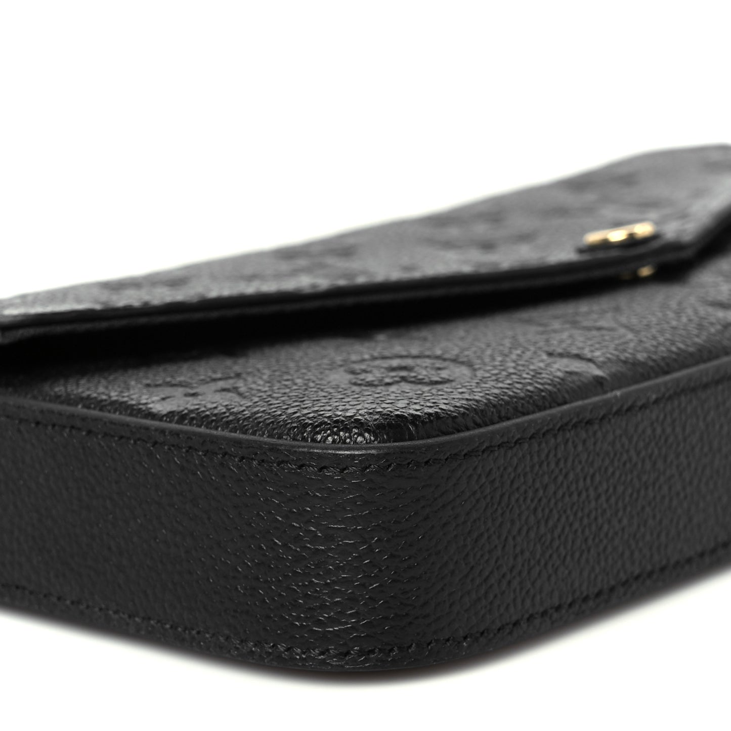 Empreinte Pochette Felicie Chain Wallet Black