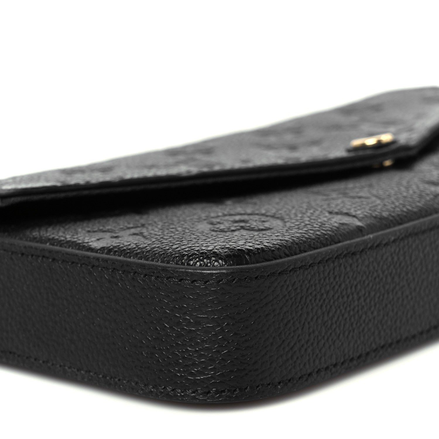 Louis Vuitton Empreinte Pochette Felicie Chain Wallet Black 13 of 15