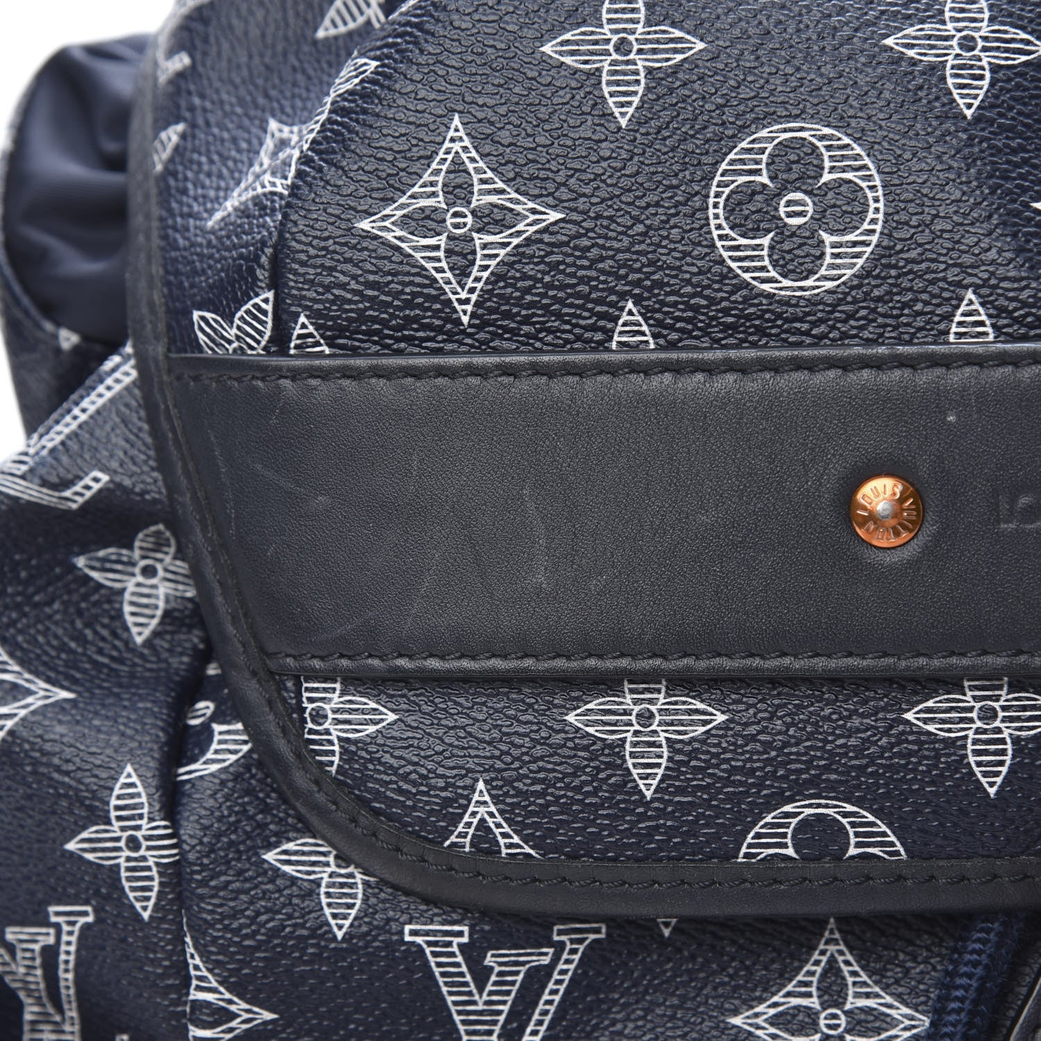 Louis Vuitton Monogram Upside Down Discovery Backpack 12 of 14