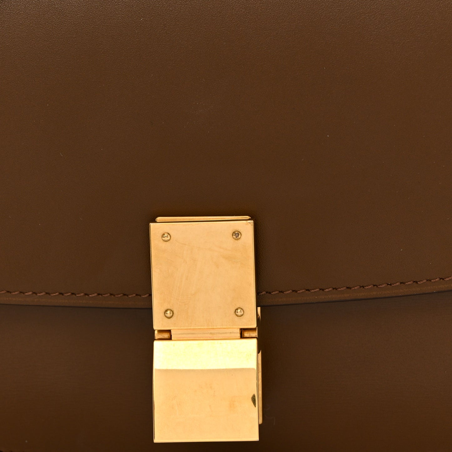 Box Calfskin Small Classic Box Flap Bag Camel