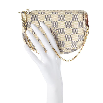 Louis Vuitton Damier Azur Mini Pochette Accessories 2 of 7