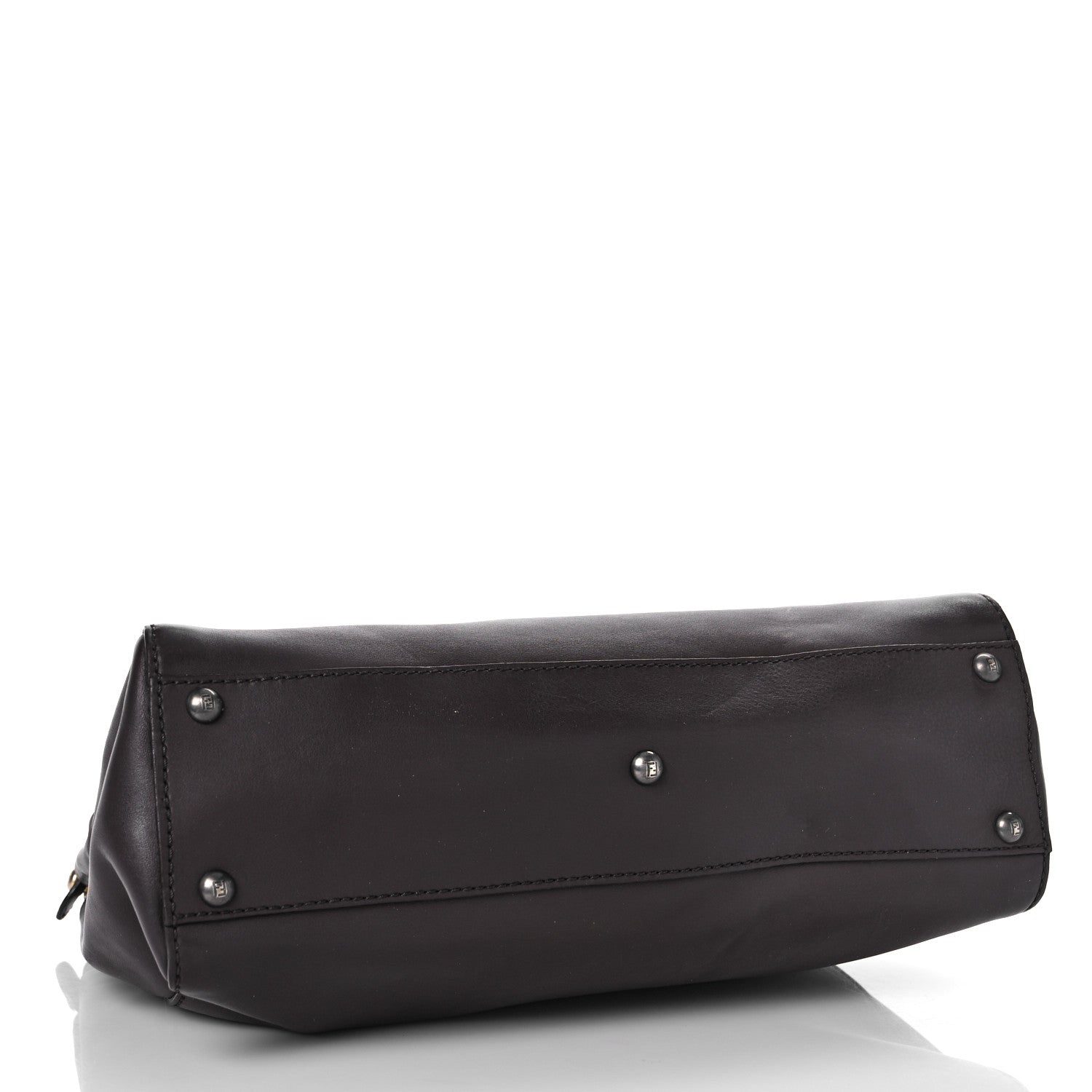 Fendi Vitello Suede Medium Peekaboo Iconic Satchel Ametista 4 of 10