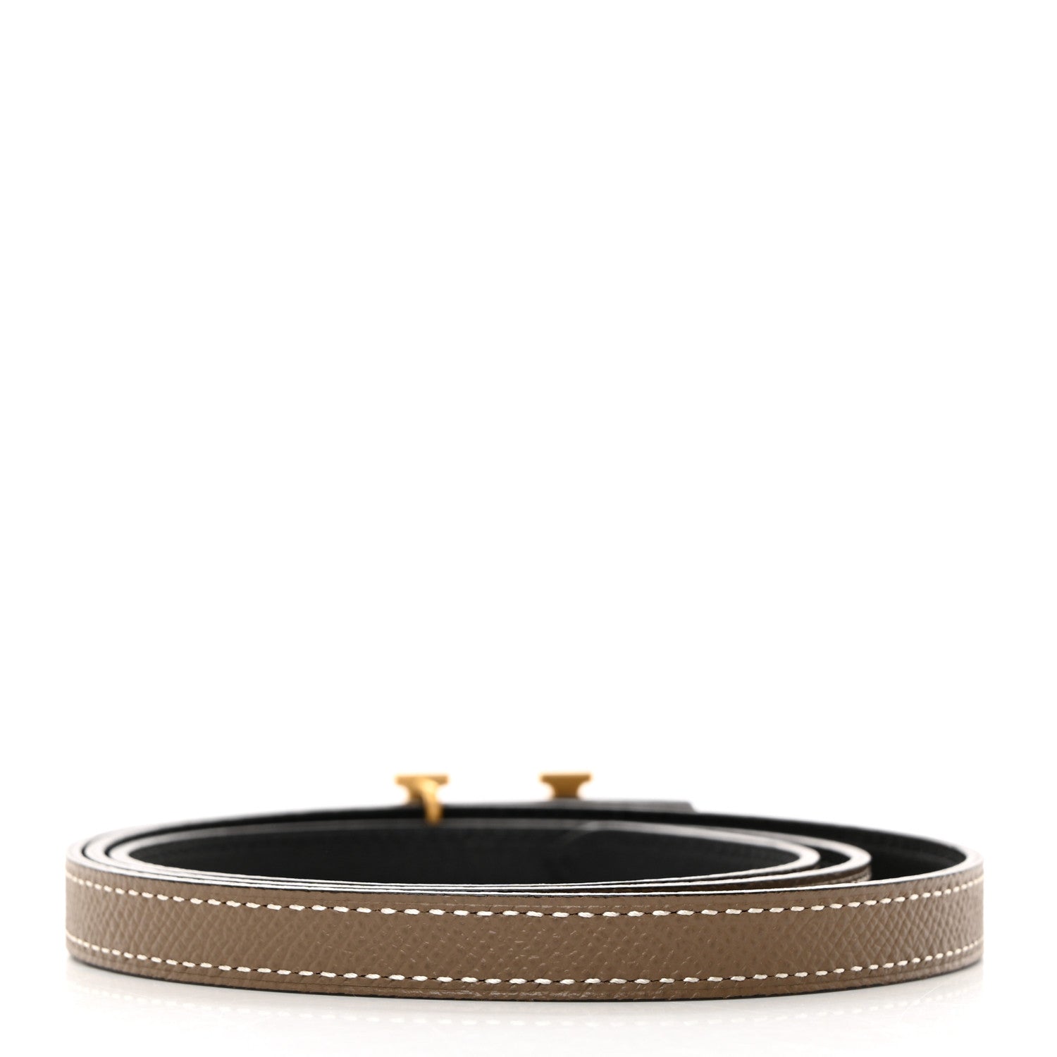 Hermes Swift Epsom 13mm 5382 Rock Belt 90 36 Black Gold 3 of 7
