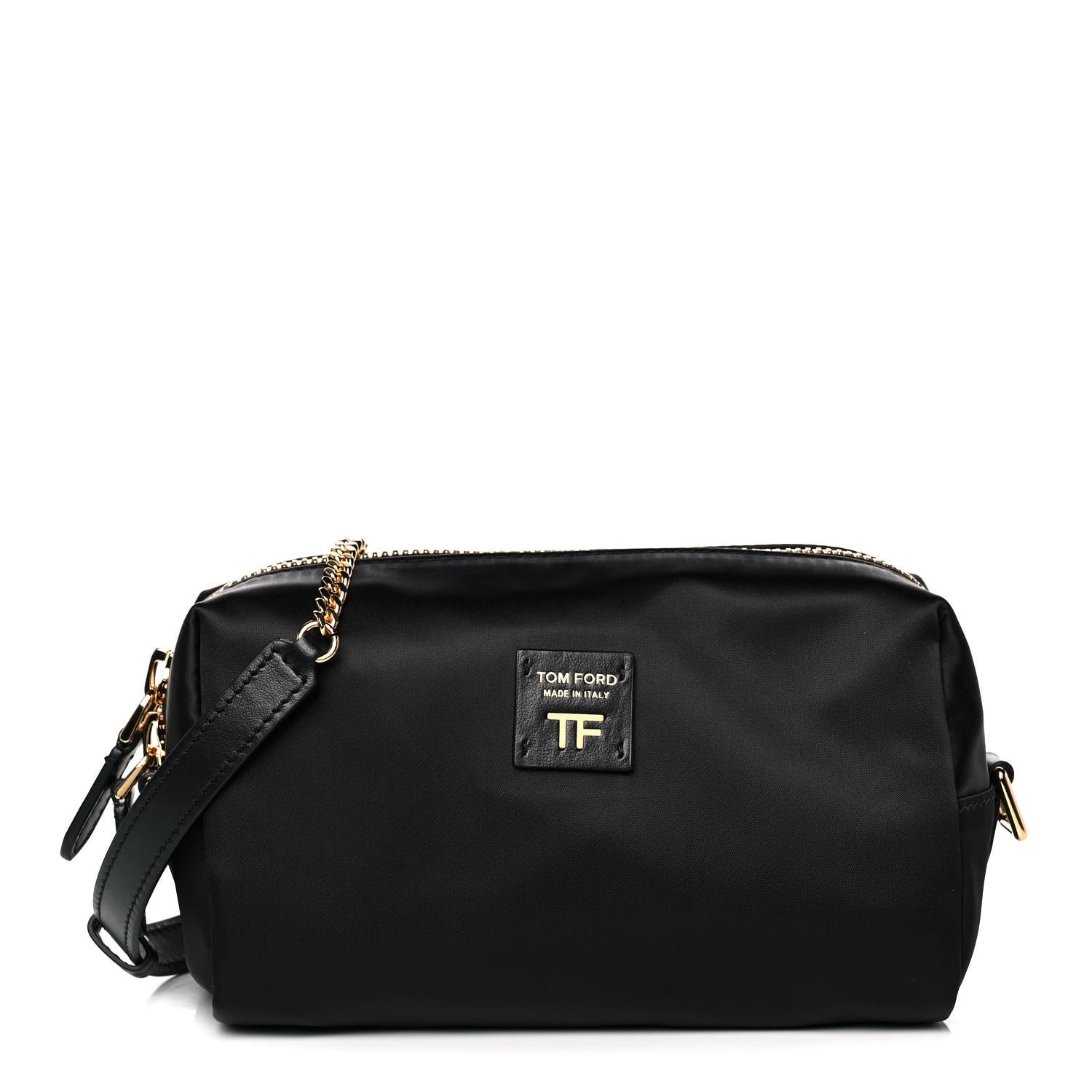 Tom Ford Nylon Medium Pouch Chain Black 1 of 11