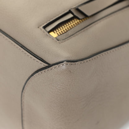 Chloe Calfskin Medium Faye Day Shoulder Bag Motty Grey 11 of 14