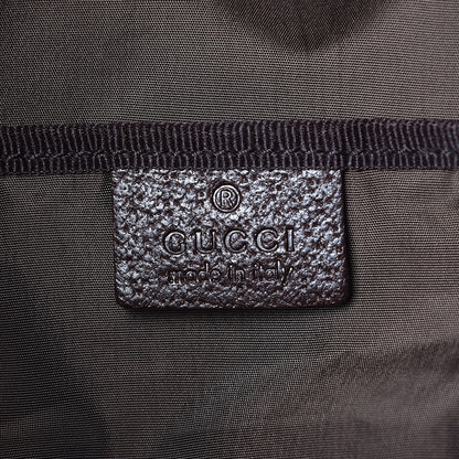 Gucci Monogram Natural Pigskin Large Diaper Bag Beige Ebony Cocoa Dark Chocolate 8 of 15