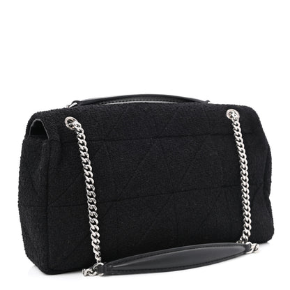 Saint Laurent Wool Monogram Medium Jamie Black 3 of 10