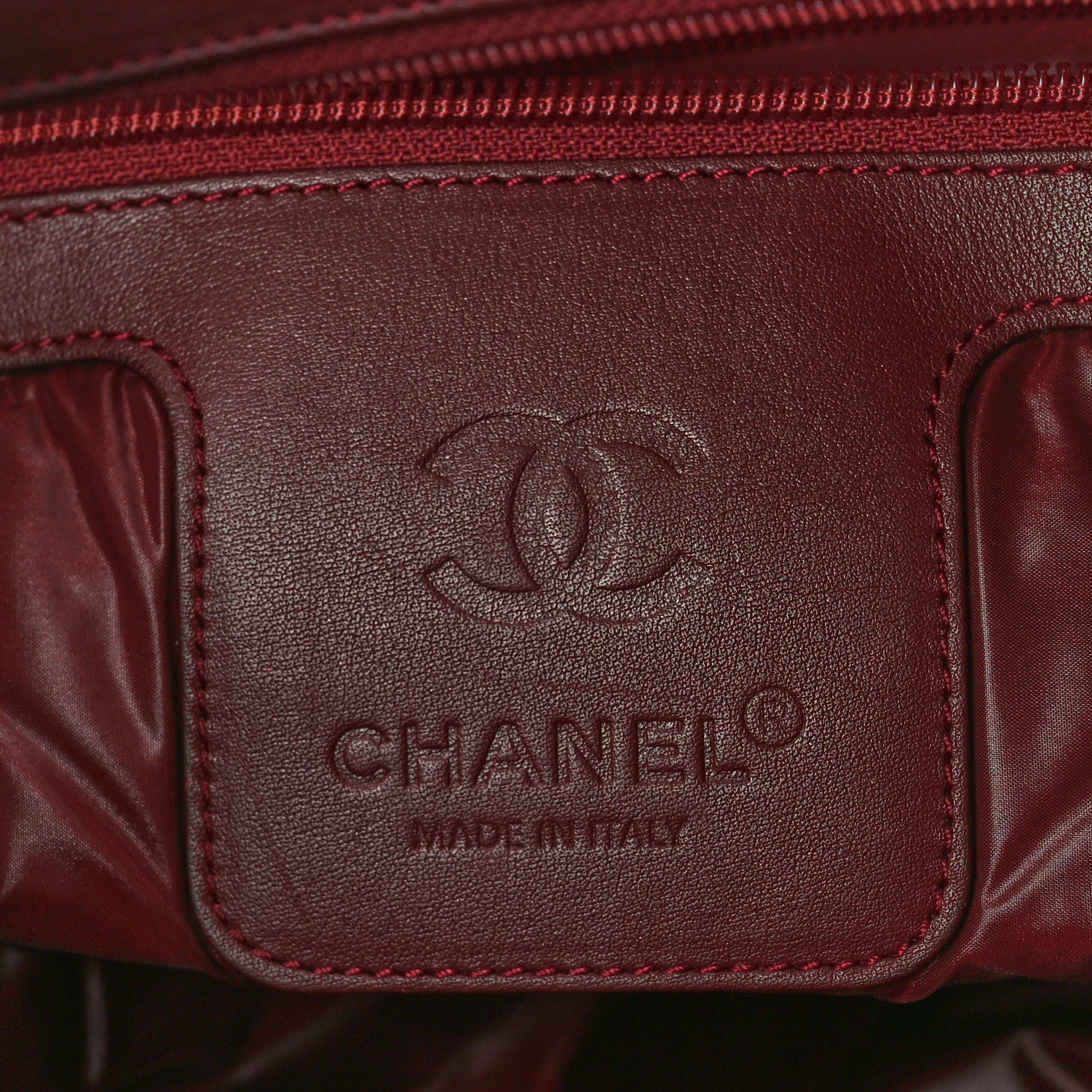 Chanel Nylon Quilted Large Coco Cocoon Tote Black 6 of 10
