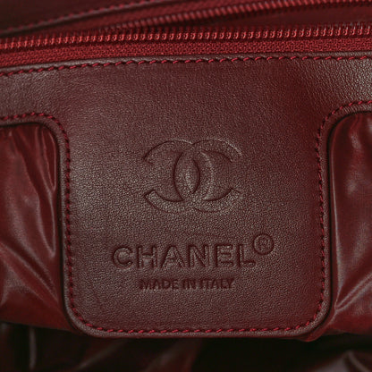Chanel Nylon Quilted Large Coco Cocoon Tote Black 6 of 10