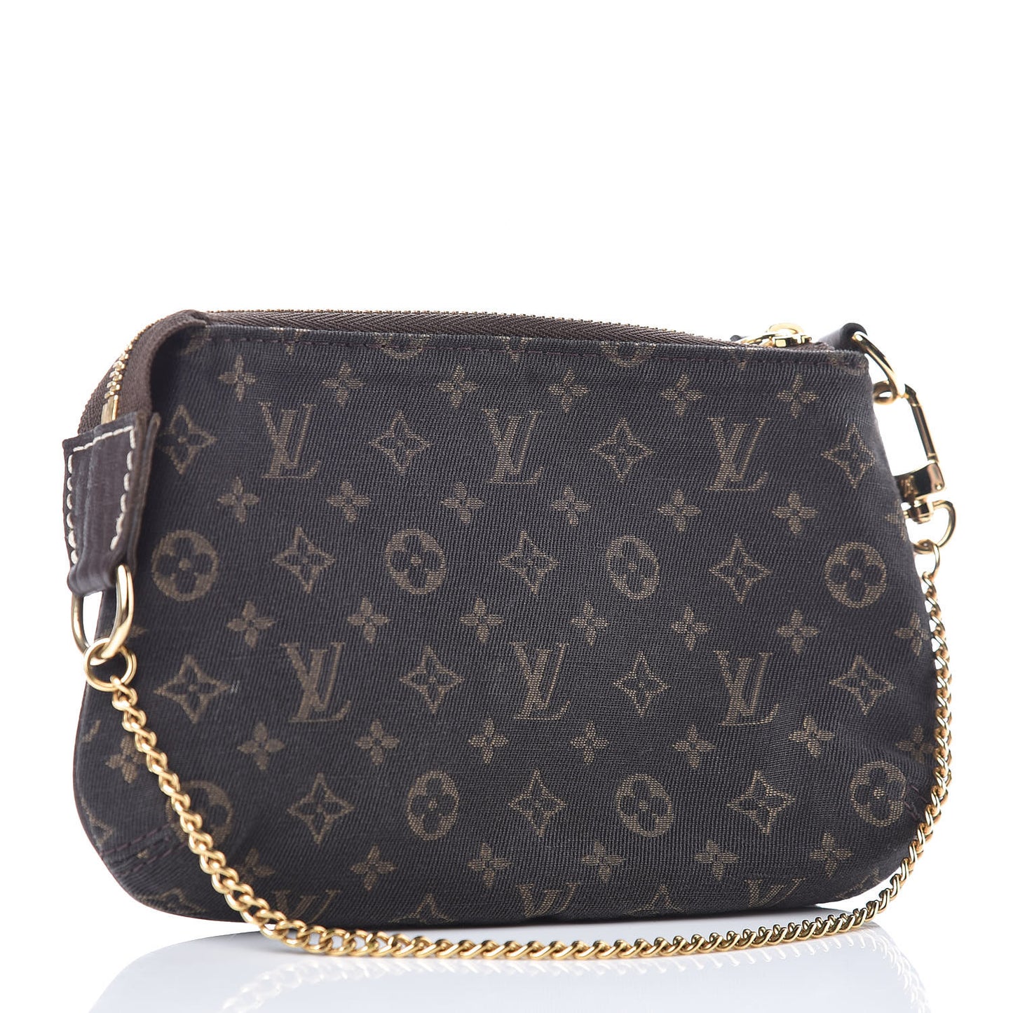 Monogram Idylle Mini Pochette Accessories Fusain