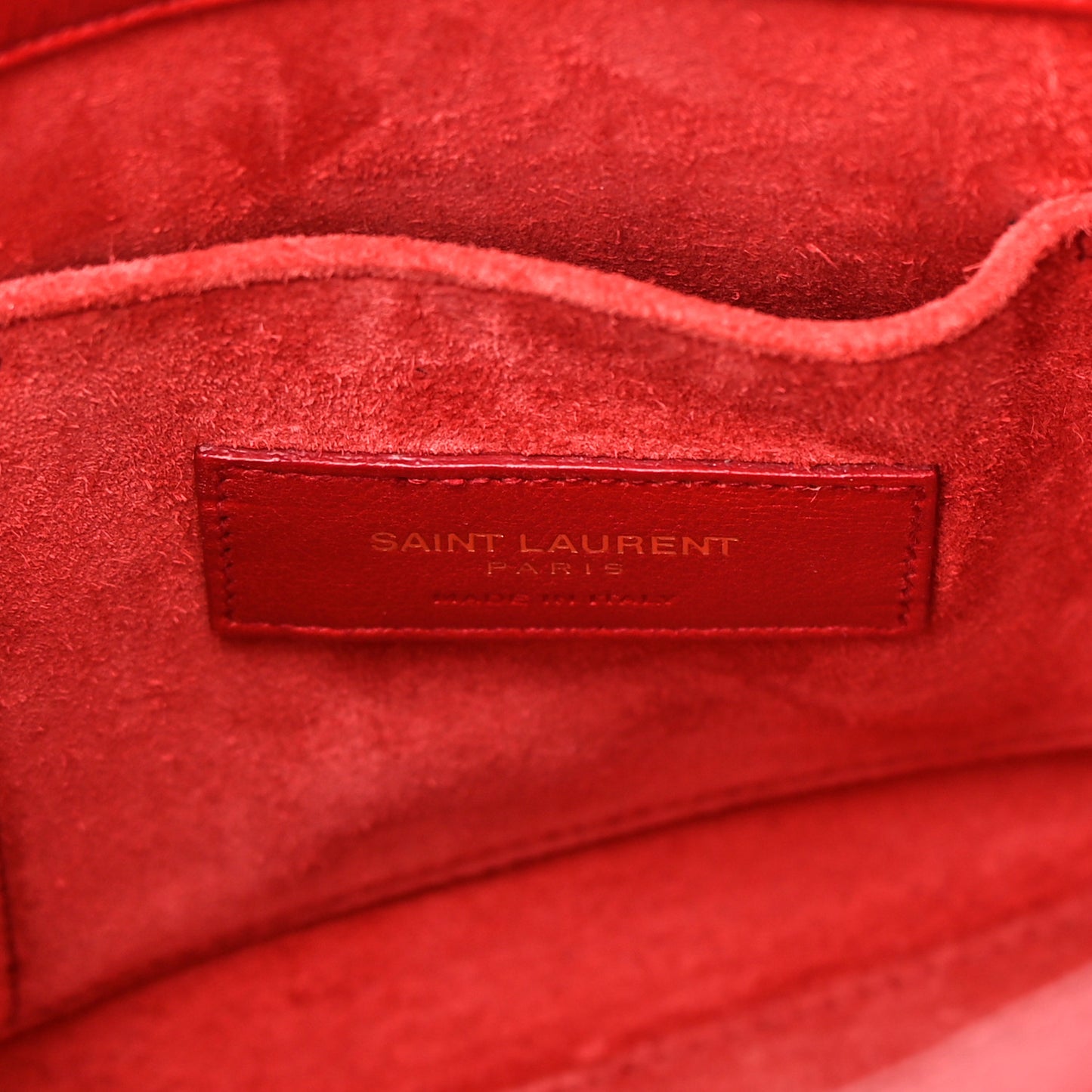 Calfskin Nano Sac De Jour Lipstick Red