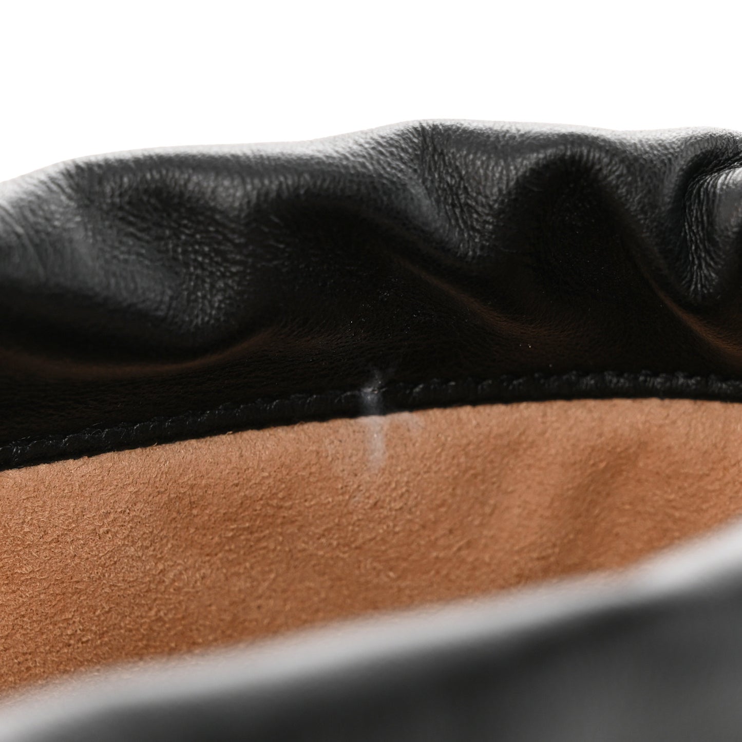 Calfskin Matelasse Mini GG Marmont 2.0 Bucket Bag Black