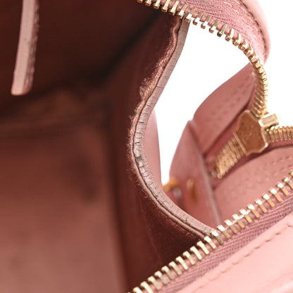 Saint Laurent Textured Calfskin Small Cabas ChYc Light Pink 10 of 21