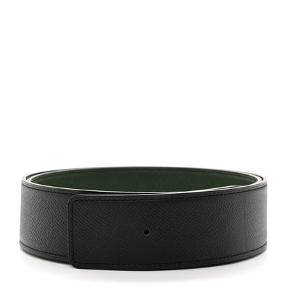 Hermes Epsom 42mm Belt Strap 90 Black Vert Anglais 2 of 10
