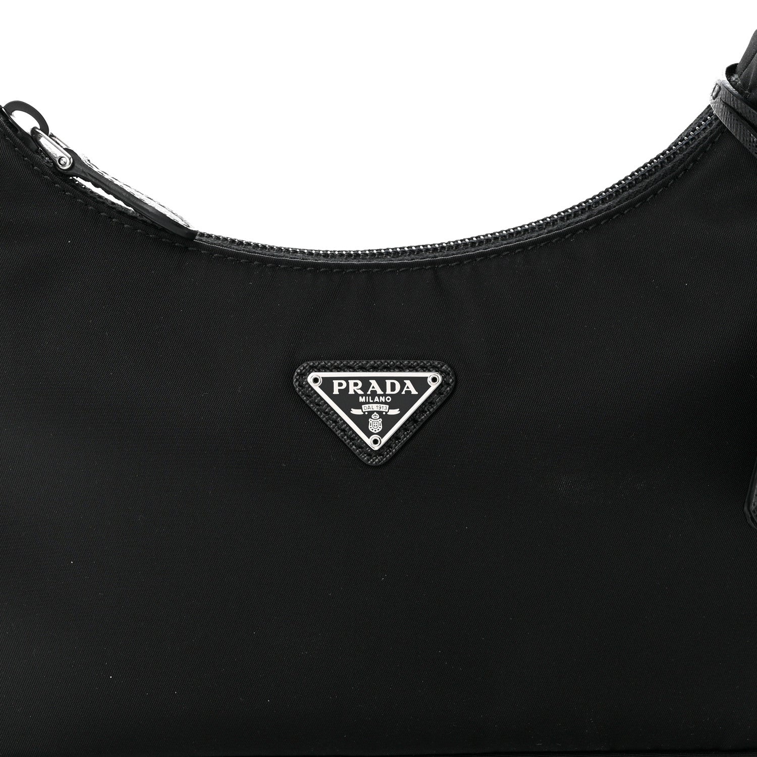 Prada Tessuto Nylon Mini Re-Edition 2000 Bag Black 9 of 11