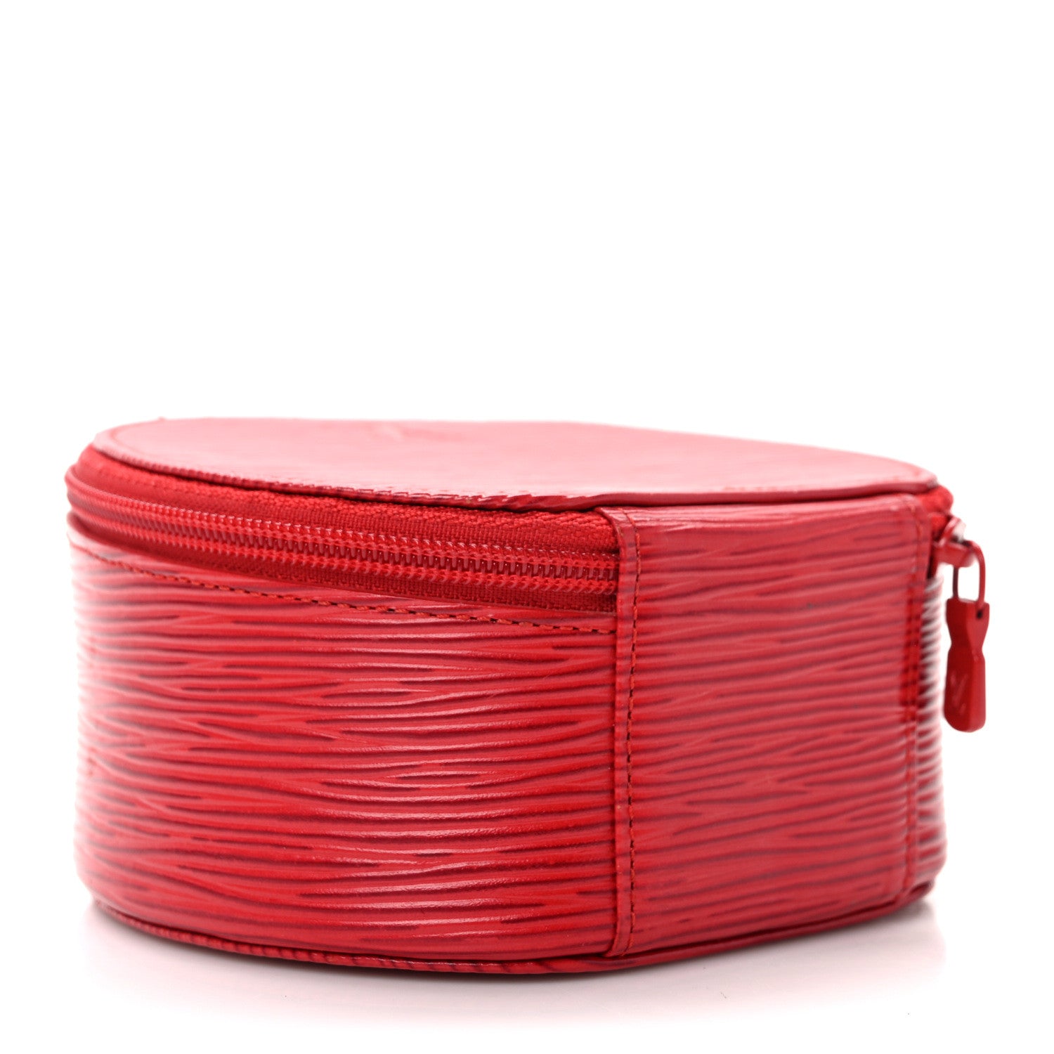 Louis Vuitton Epi Ecrin Bijoux 12cm Jewelry Box Case Rouge 3 of 9