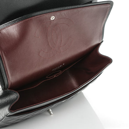 Chanel Caviar Quilted Maxi Double Flap Black 5 of 7