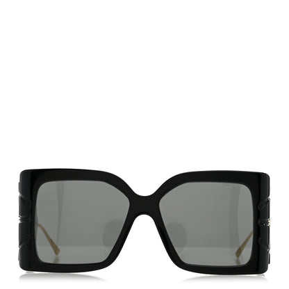 Gucci Acetate Square Frame Wing Sunglasses GG0535S Black 2 of 8