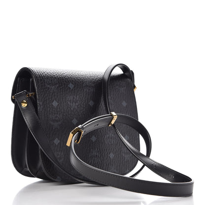 MCM Visetos Small Patricia Crossbody Bag Black 3 of 6