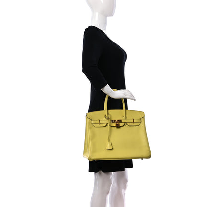 Hermes Epsom Birkin 35 Soufre 2 of 22