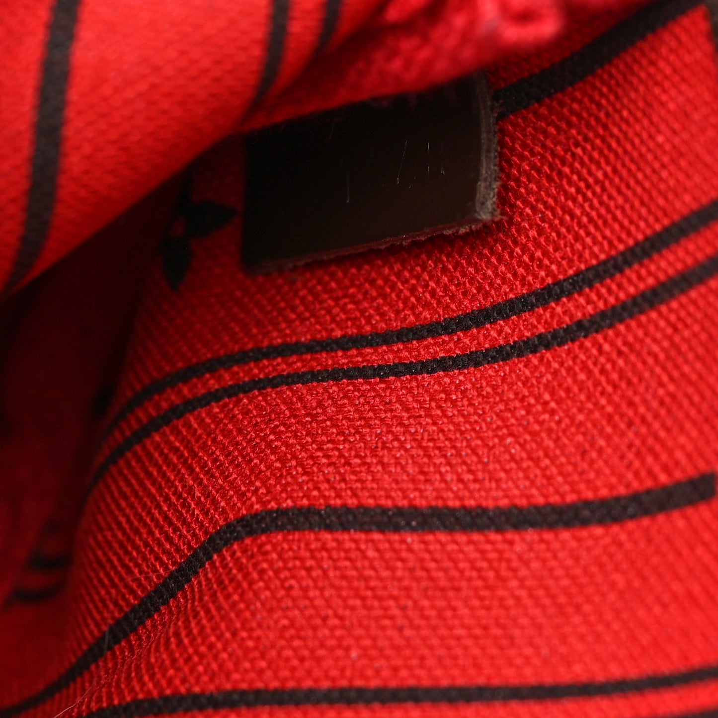 Damier Ebene Complice Trunks and Bags Mini Pochette Accessories Red