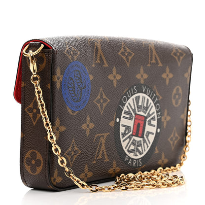 Louis Vuitton Monogram World Tour Pochette Felicie 3 of 10