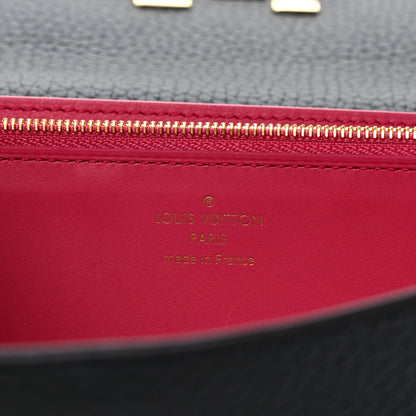 Louis Vuitton Taurillon Capucines Wallet Black 6 of 7