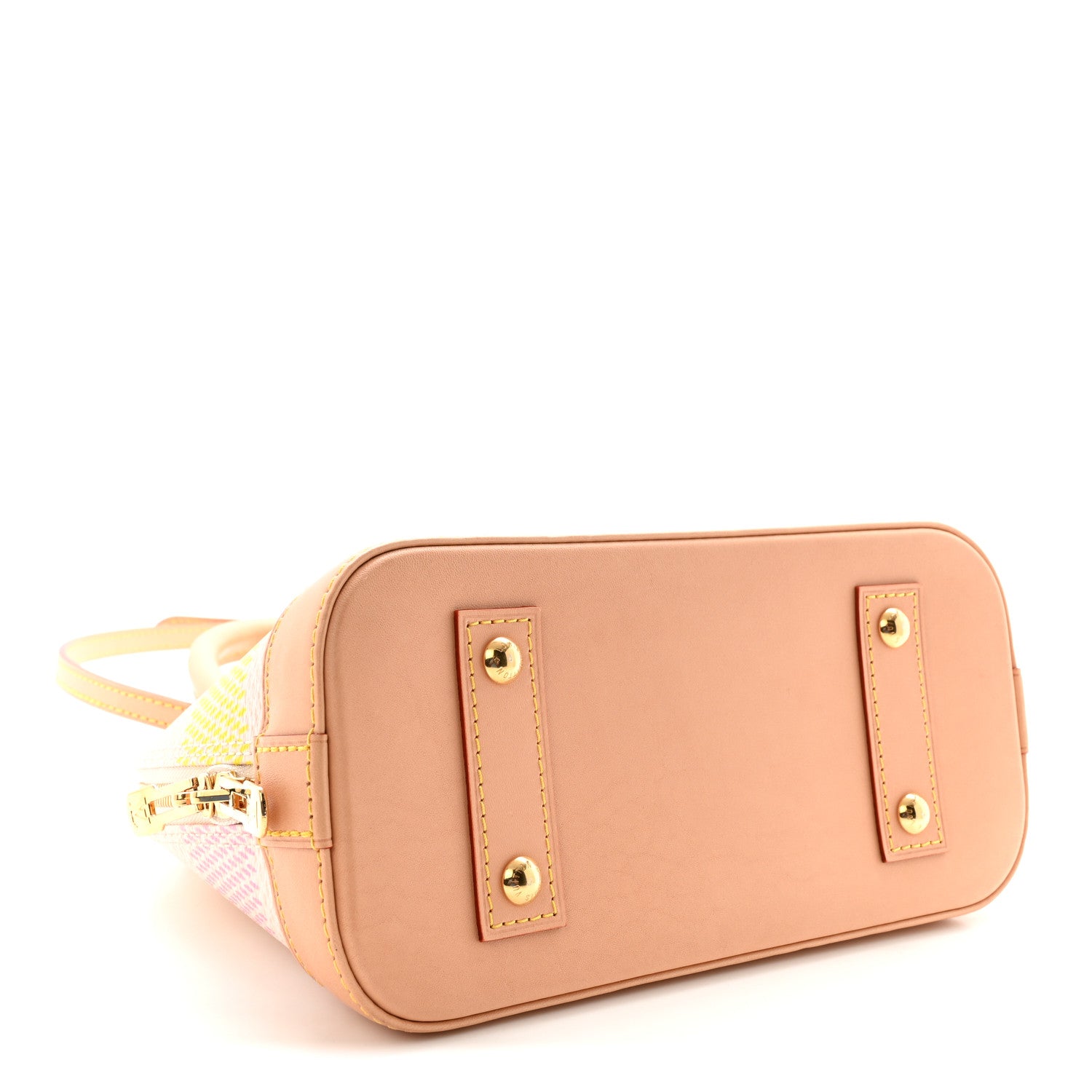 Louis Vuitton Damierlicious Alma BB Rose Peach 4 of 10