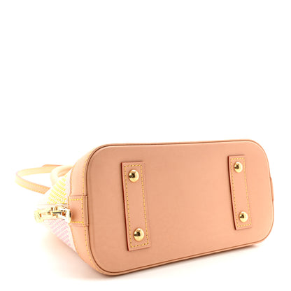 Louis Vuitton Damierlicious Alma BB Rose Peach 4 of 10