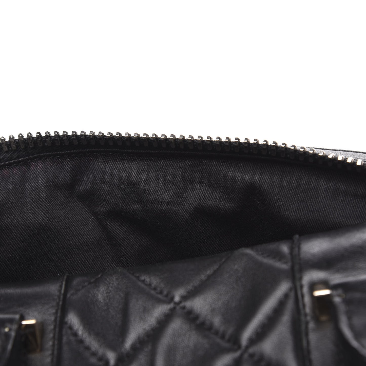 Lambskin Quilted Medium Lucrezia Black