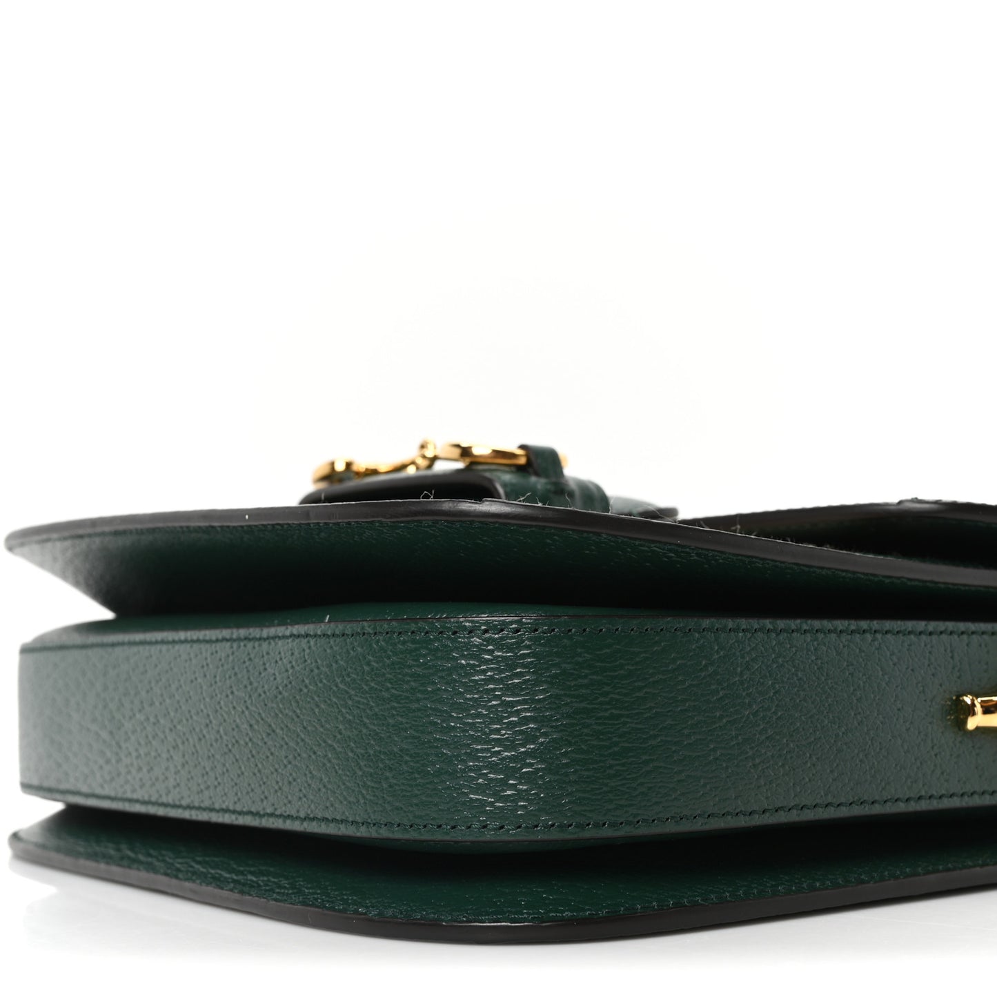 Monogram Jumbo GG 100th Anniversary Horsebit 1955 Shoulder Bag Green Multicolor