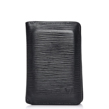 Louis Vuitton Epi Pocket Organizer Black 1 of 8