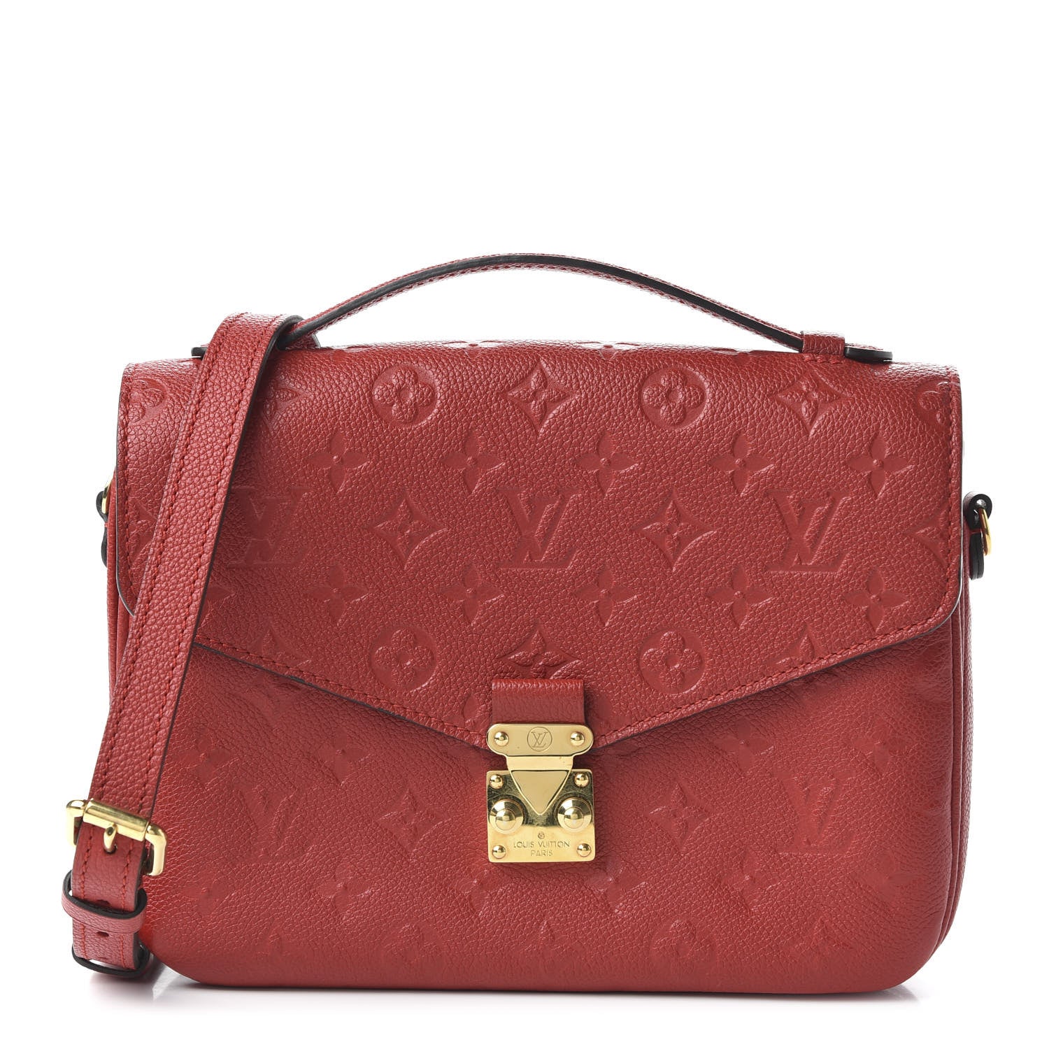 Louis Vuitton Empreinte Pochette Metis Scarlet 1 of 10