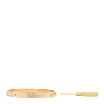 Cartier 18K Yellow Gold LOVE Bracelet 17 4 of 5