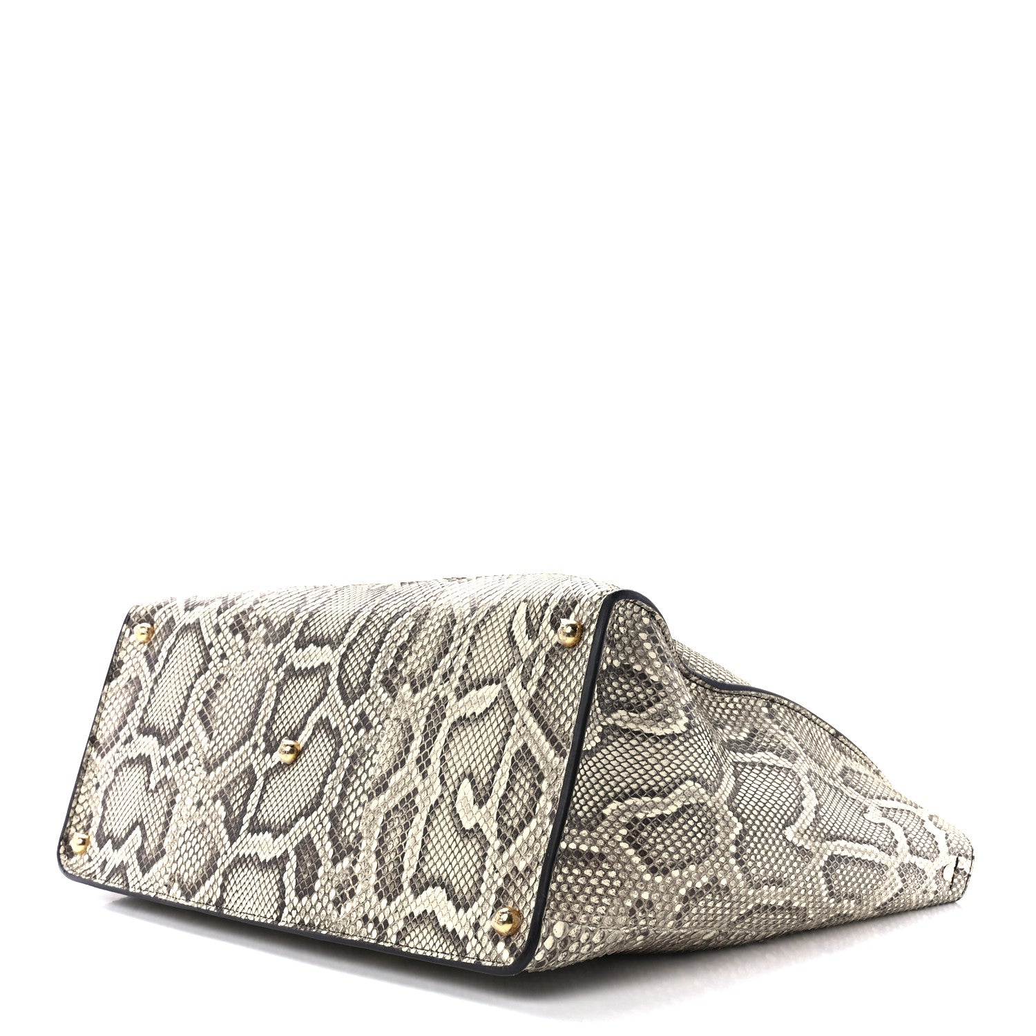 Fendi Snakeskin Medium Fendi Way Tote Daisy Roccia 7 of 9