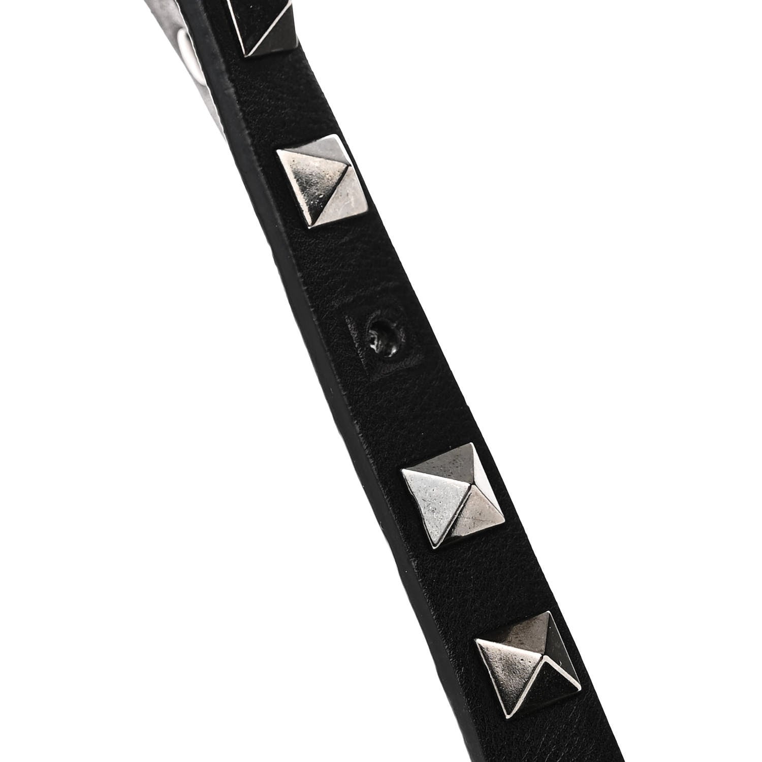 Valentino Garavani Vitello Medium Rockstud All Over Tote Black 10 of 11