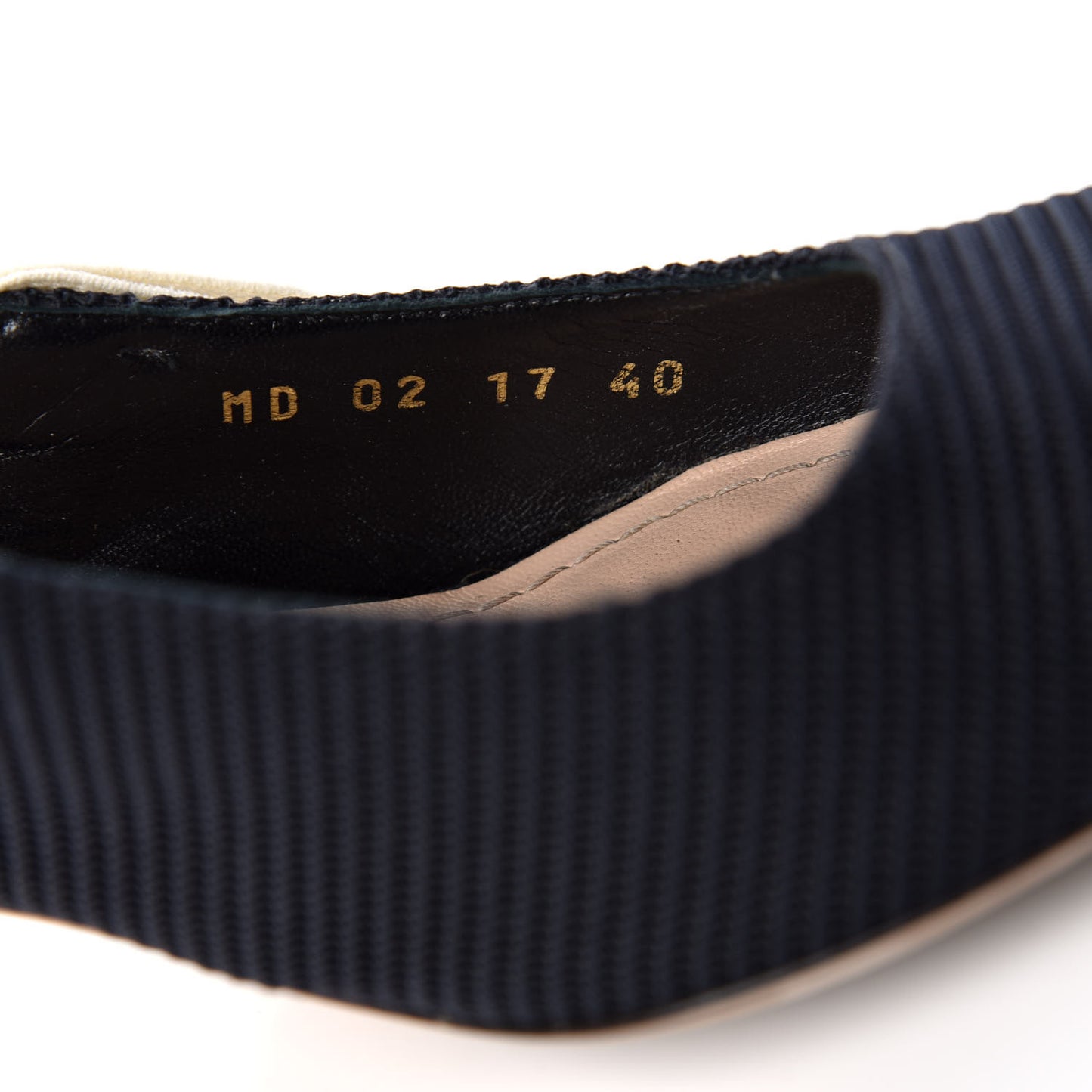 Technical Canvas Ribbon J Adior Slingback 65mm Pumps 40 Black