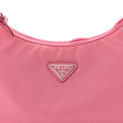 Prada Tessuto Nylon Mini Re-Edition 2000 Bag Begonia 8 of 10