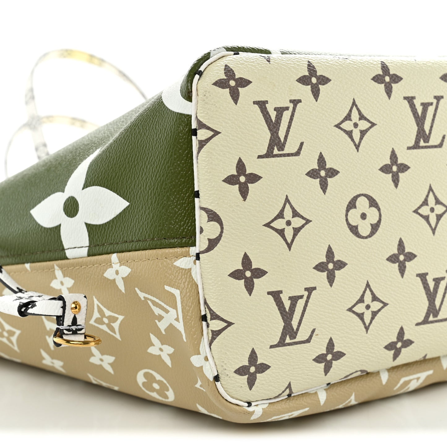 Monogram Giant Neverfull MM Kaki