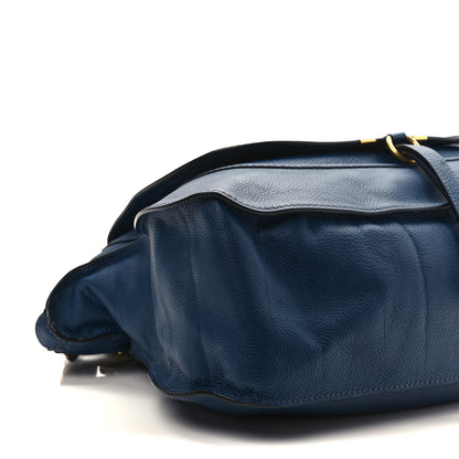 Chloe Calfskin Small Marcie Satchel Royal Navy 8 of 9