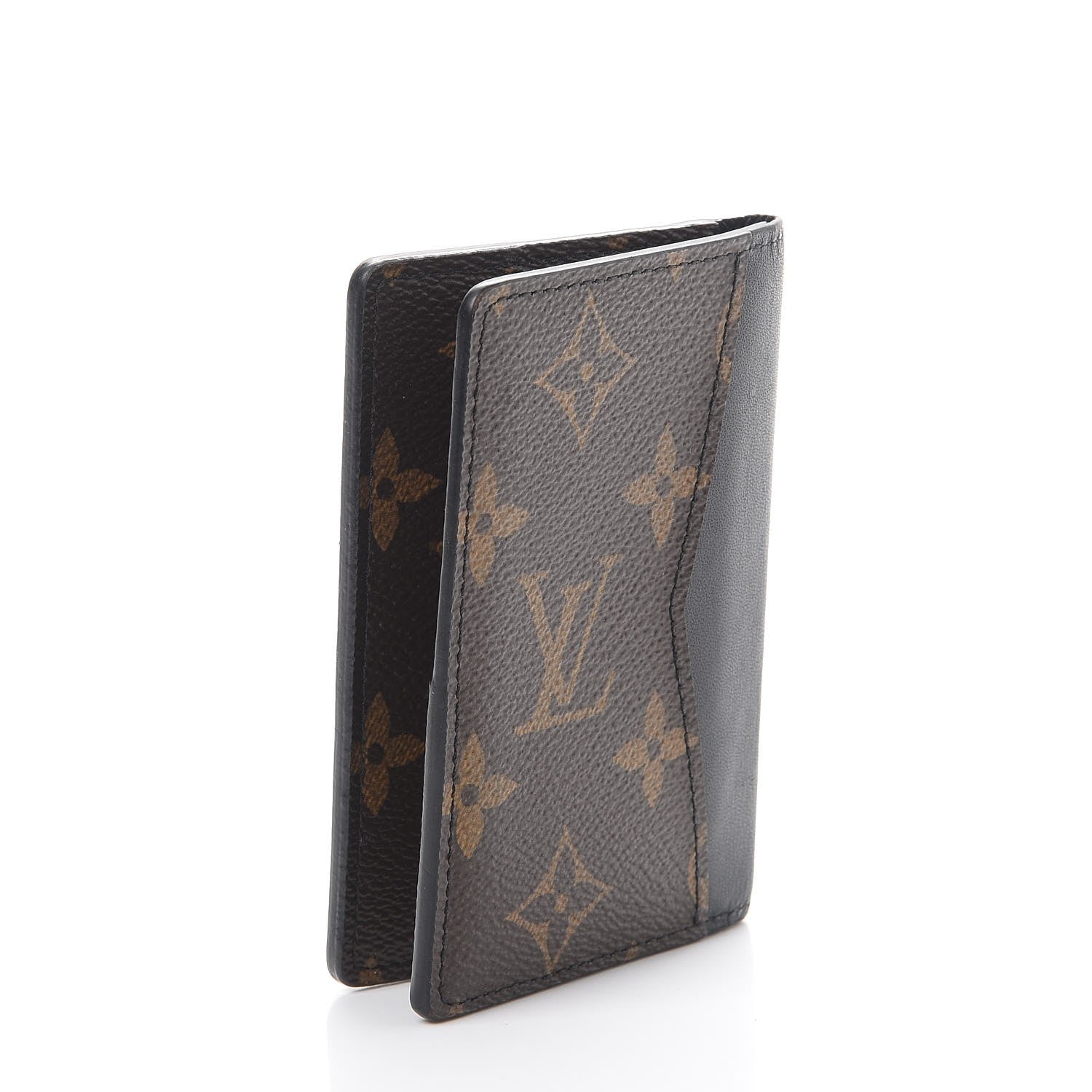 Louis Vuitton Monogram Macassar Pocket Organizer NM 3 of 7