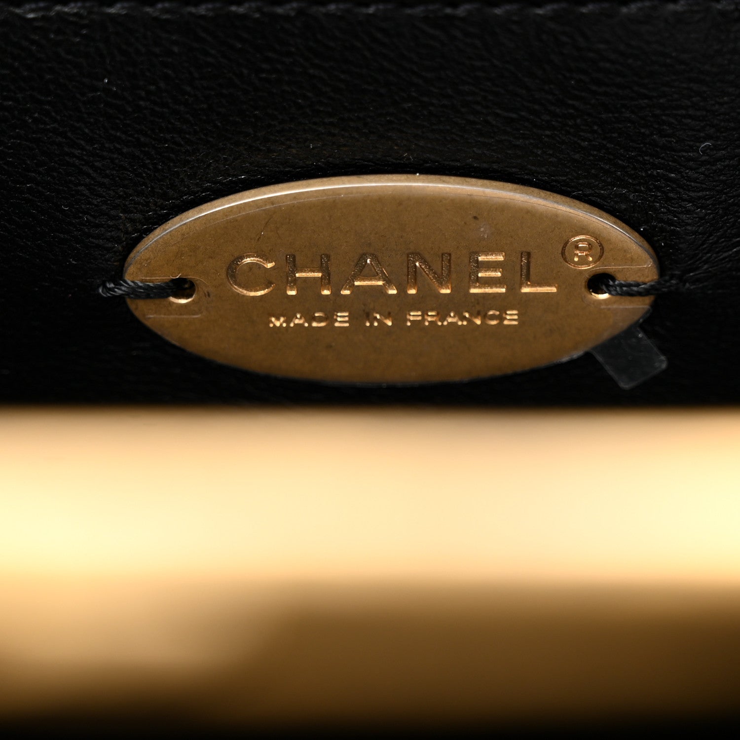 Chanel Velvet Enamel CC Kiss Lock Clutch Black 6 of 11
