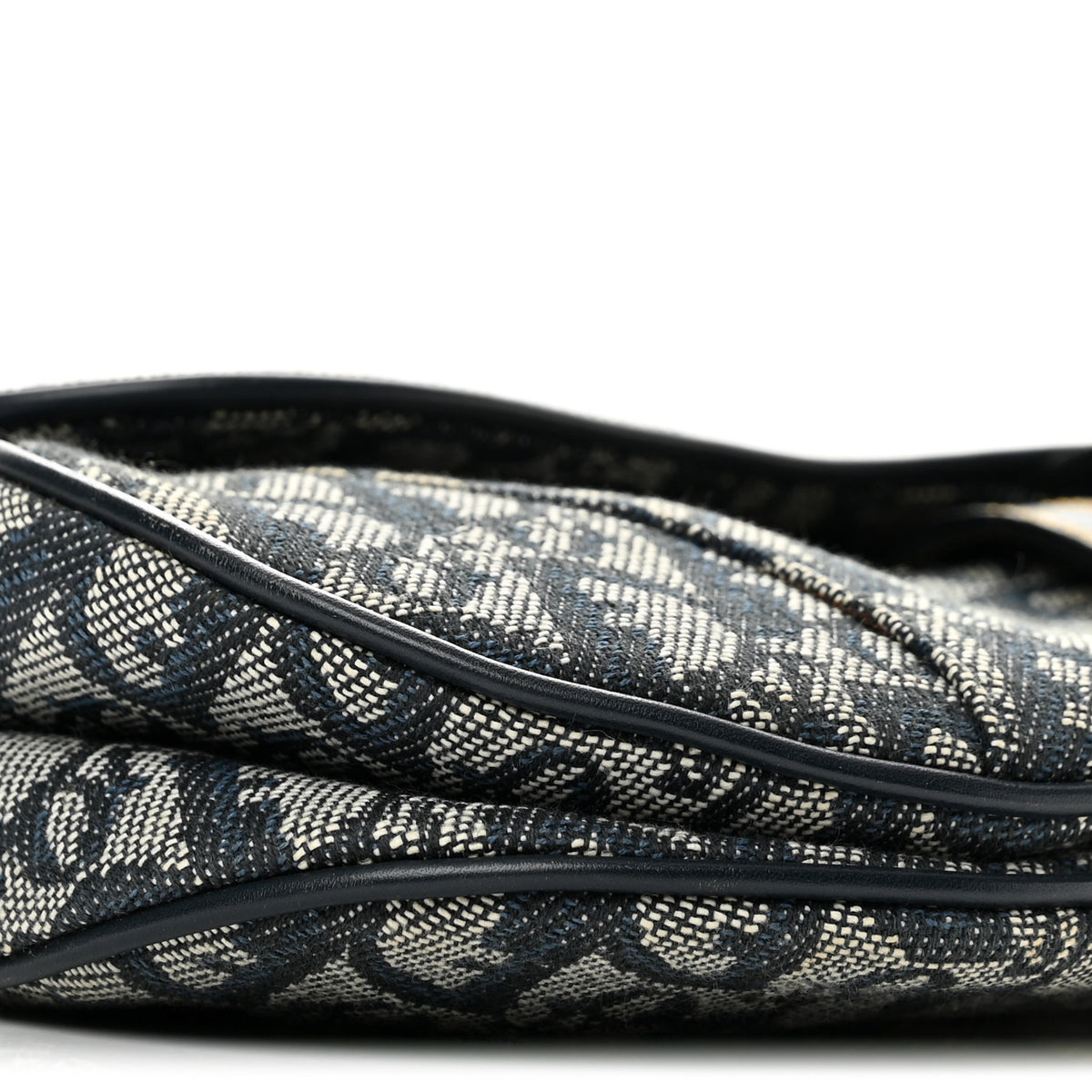 Monogram Saddle Bag Blue
