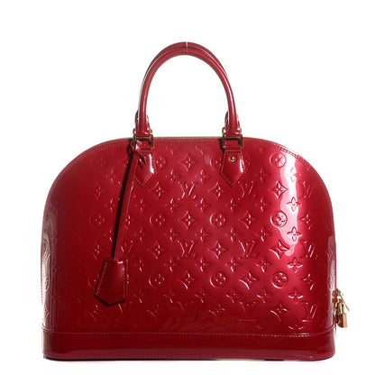 Louis Vuitton Vernis Alma GM Pomme D'Amour 1 of 7