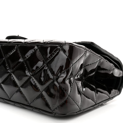 Chanel Patent Quilted 2.55 Reissue 227 Flap Dark Purple 10 of 10